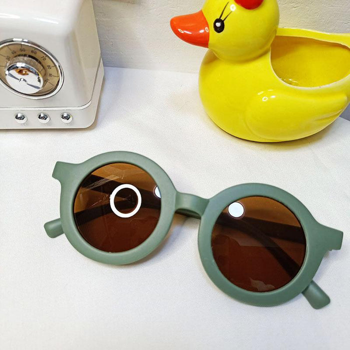 Fashionable Round Frame UV Proof Children's Sunglasses