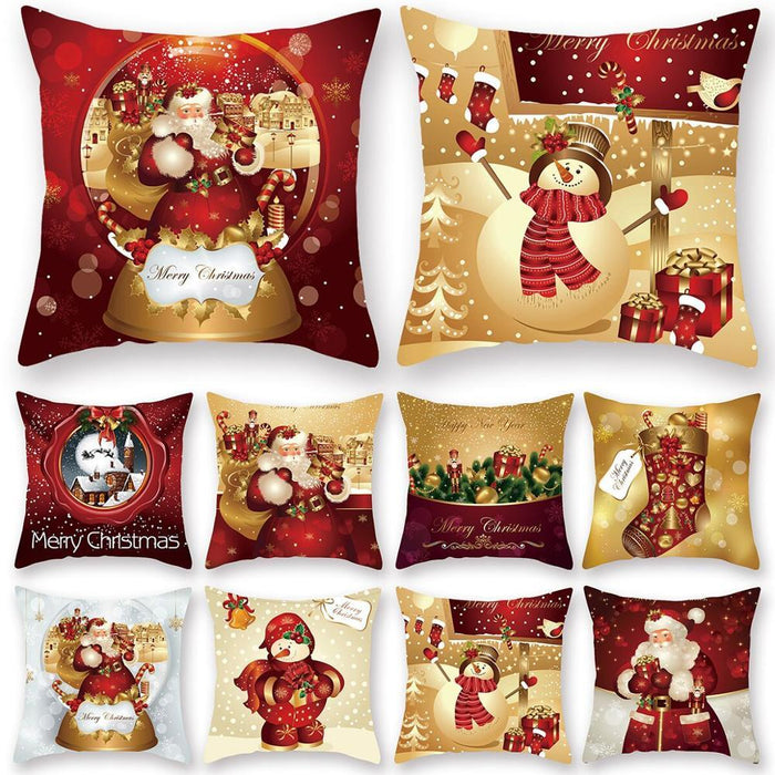 45cm Cushion Cover Christmas Decoration