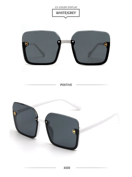 Half frame sunglasses and UV resistant Sunglasses