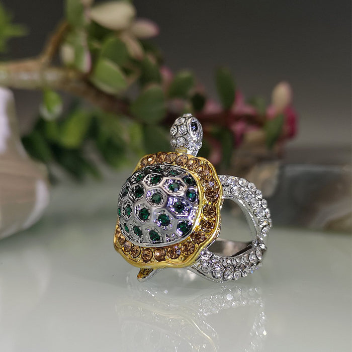 Lady's electroplated Turtle Ring