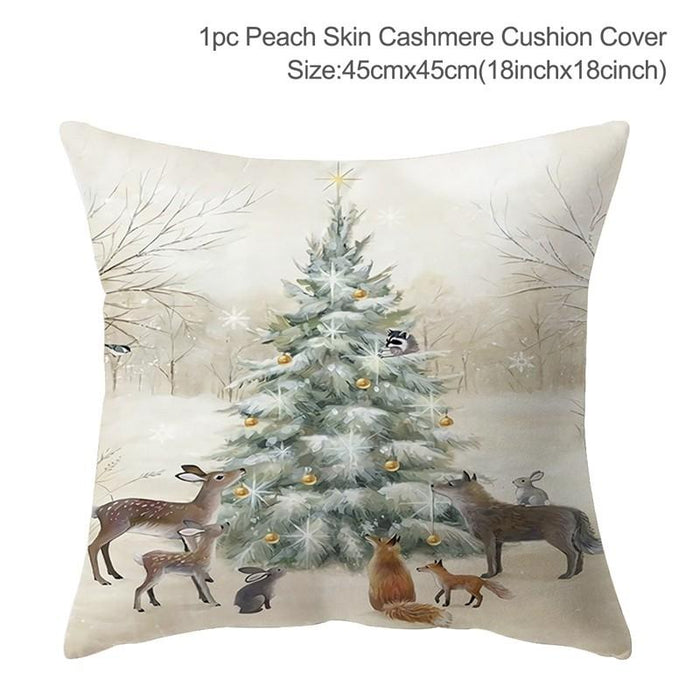 45cm Cushion Cover Christmas Decoration