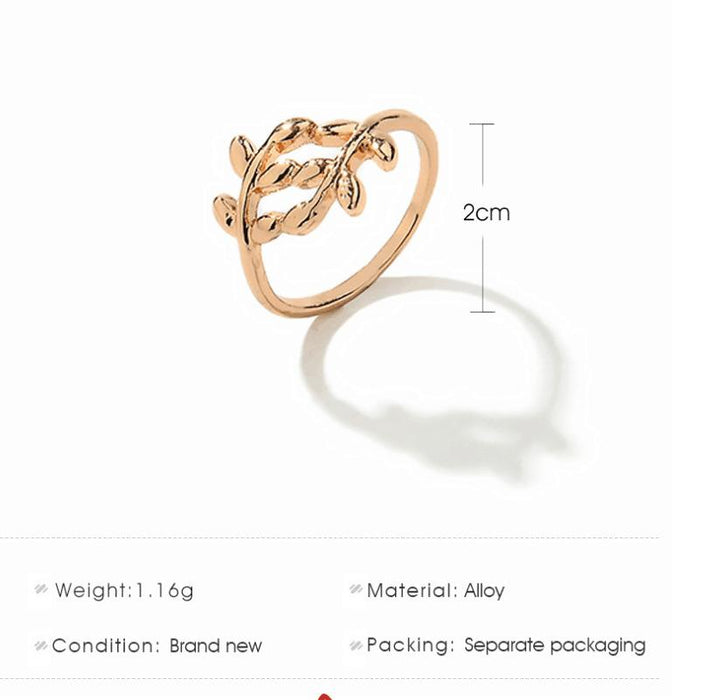 Branch shape ring