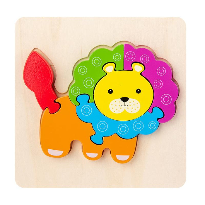 Children's Wooden 3D Puzzle Toy