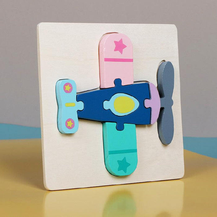 Children's Wooden Jigsaw Puzzle Early Education Educational Toy