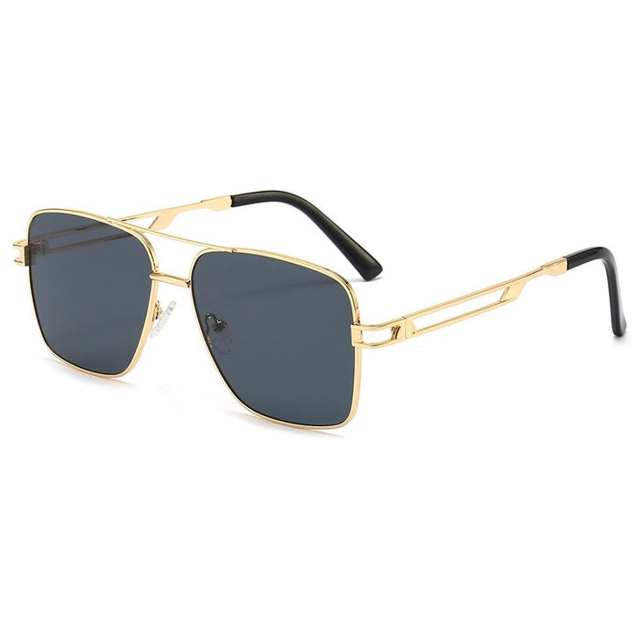 Double beam square personalized colour Sunglasses