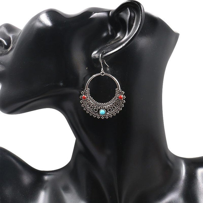 New Fashion Geometric Earrings Bohemian Vintage Earrings