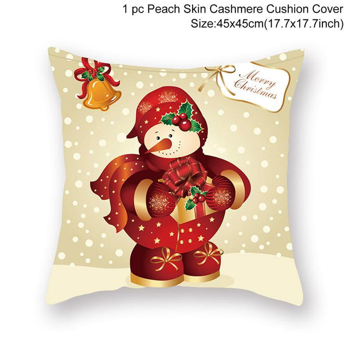 45cm Cushion Cover Christmas Decoration