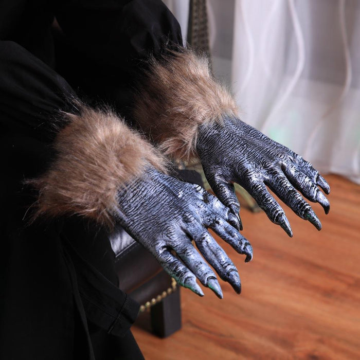 Halloween Dress up Simulation Wolf Claw Gloves Party Costume