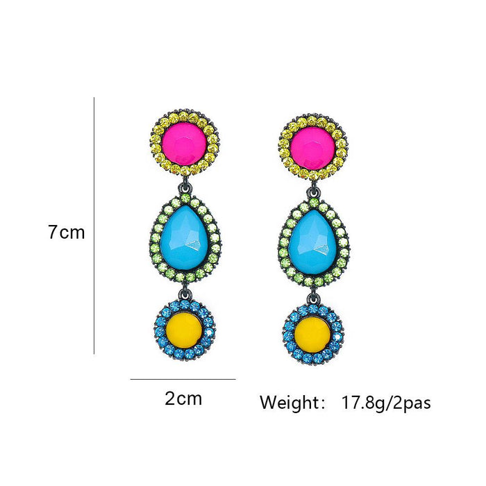 New Female Jewelry Teardrop Earrings Fashion Earrings Accessories