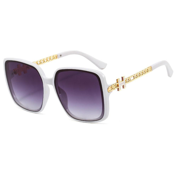 Large frame square Sunglasses