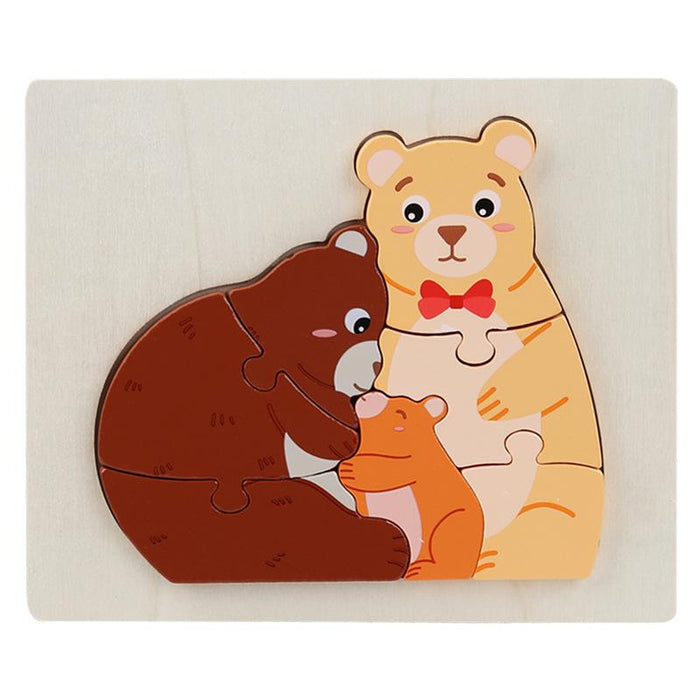 Children's Jigsaw Puzzle Wooden Toy