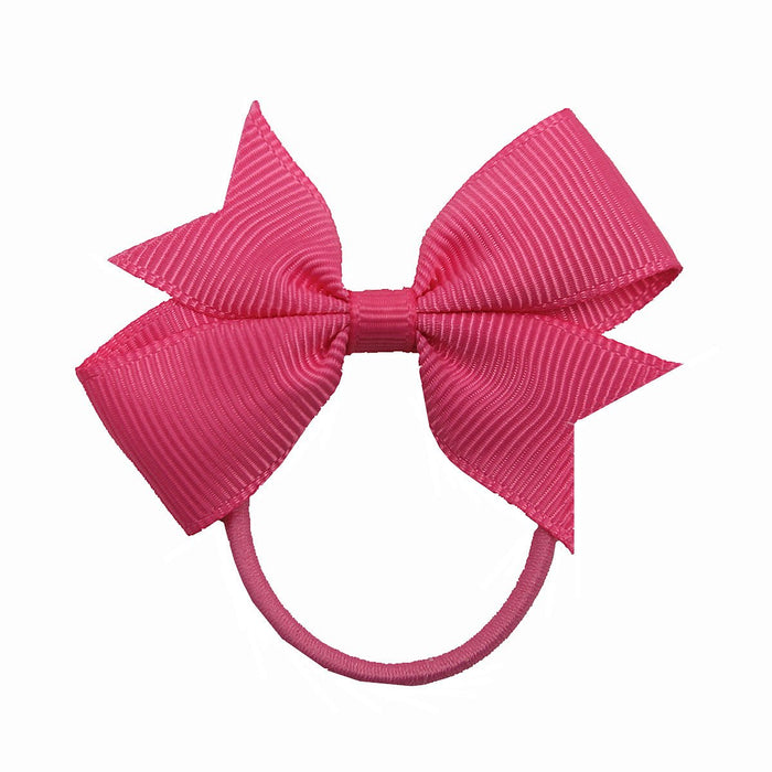 2PCS Children's jewelry bow elastic band