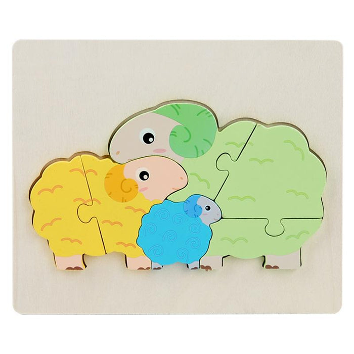 Children's Jigsaw Puzzle Wooden Toy