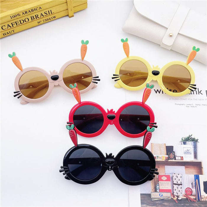 Children's cartoon glasses and sunglasses sunscreen