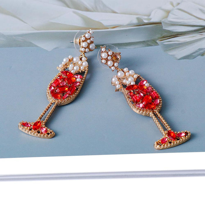 New Female Personalized Fashion Earrings and Pearl Earrings