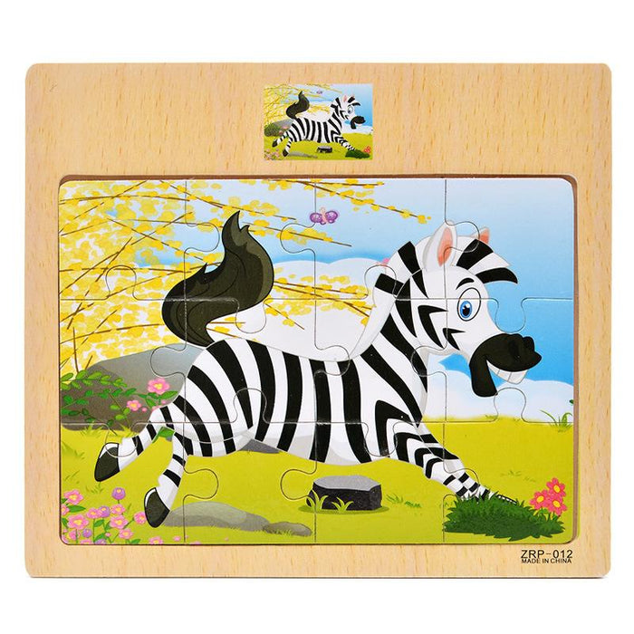 Children's Wooden Jigsaw Puzzle Puzzle Toy