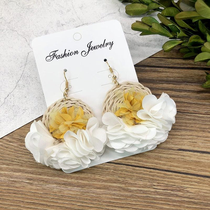 Multi Style Handmade Flower Earrings