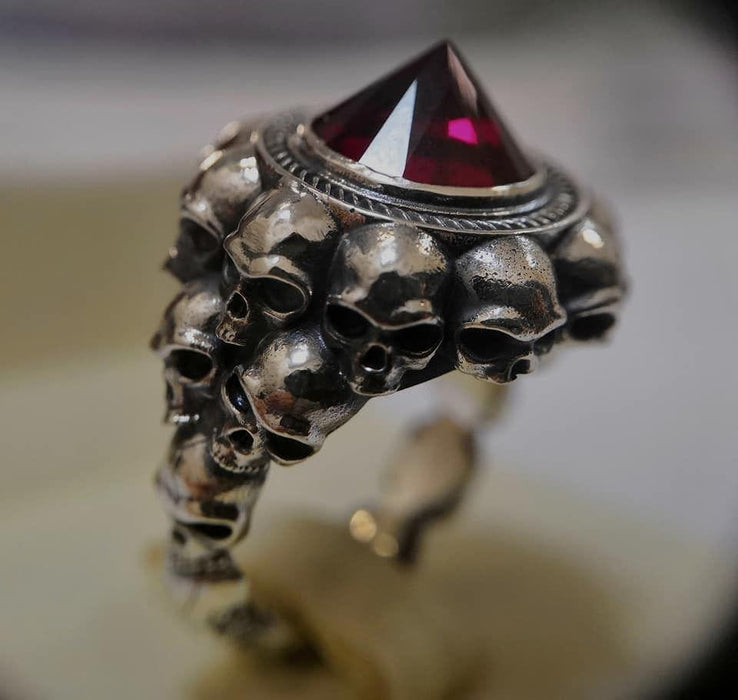 Creative Punk Rock Skull Ring