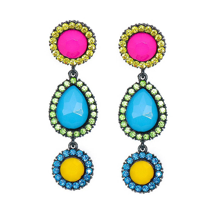 New Female Jewelry Teardrop Earrings Fashion Earrings Accessories