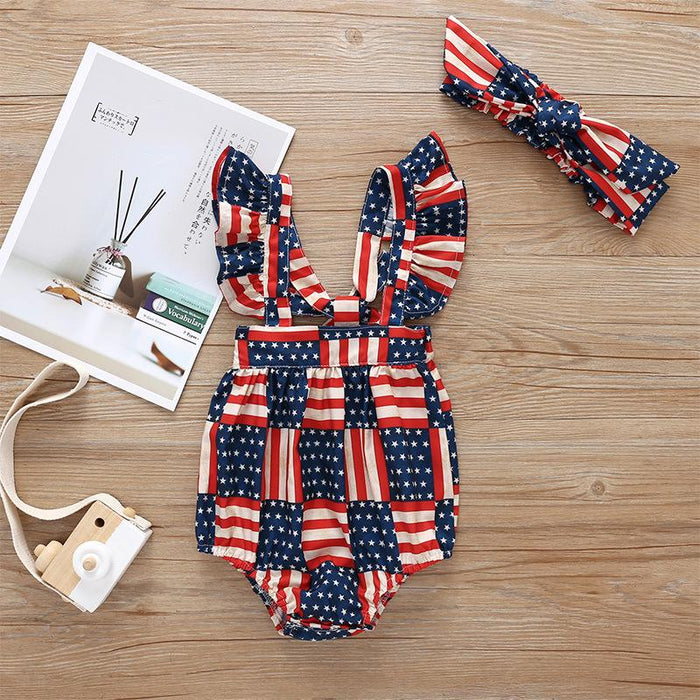 Baby Kids Independence Day Jumpsuit