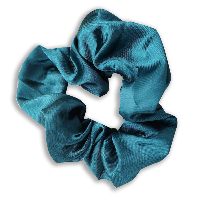 Multicolour Satin Cloth Loop Hair Tie Large Intestine Hair Loop