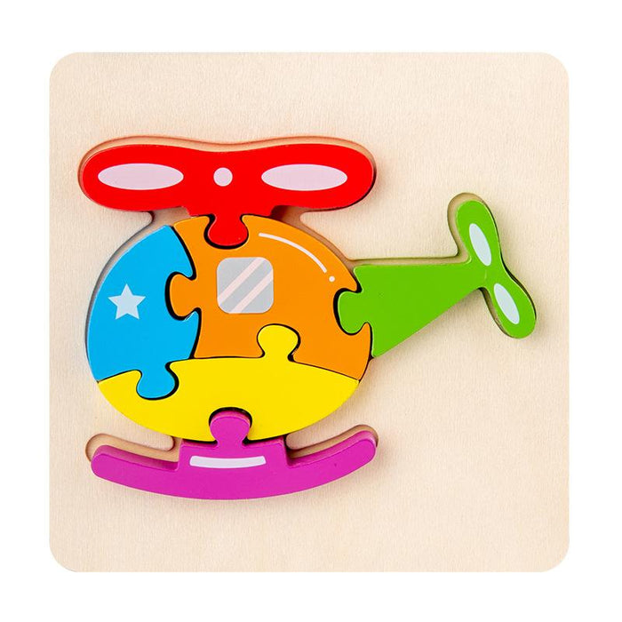 Children's Wooden 3D Puzzle Toy