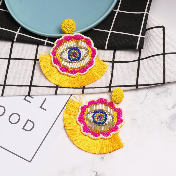 Handmade Ethnic Women's Jewelry Tassel Earrings