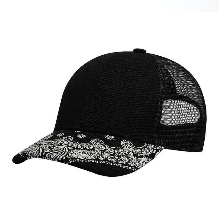 New Cashew Flower Baseball Cap Street Fashion Mesh Cap