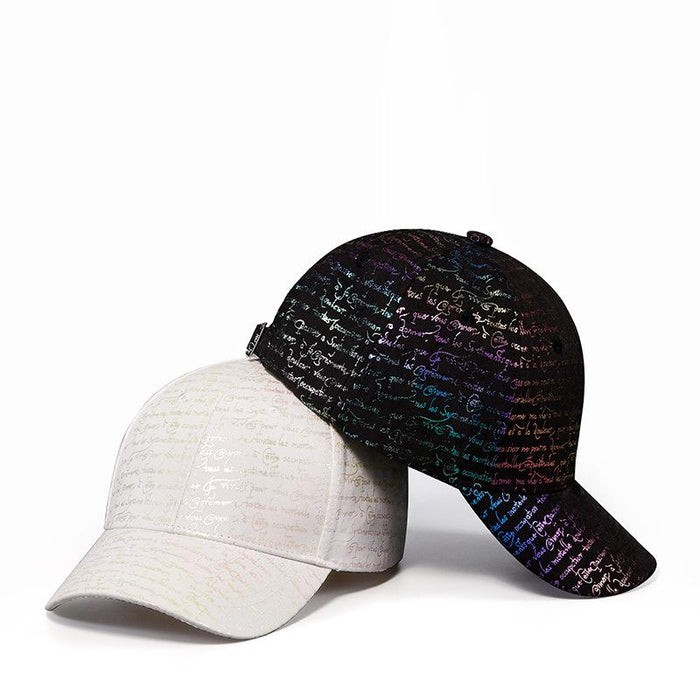 New Baseball Cap colour Changing Letter Cap