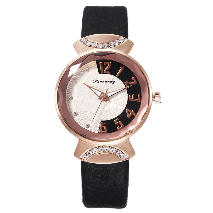 New Stainless Steel Women Wristwatch Quartz Fashion Casual Clock LLZ22228