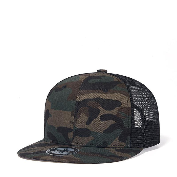 New Summer Camouflage Fashion Versatile Baseball Cap Net Cap