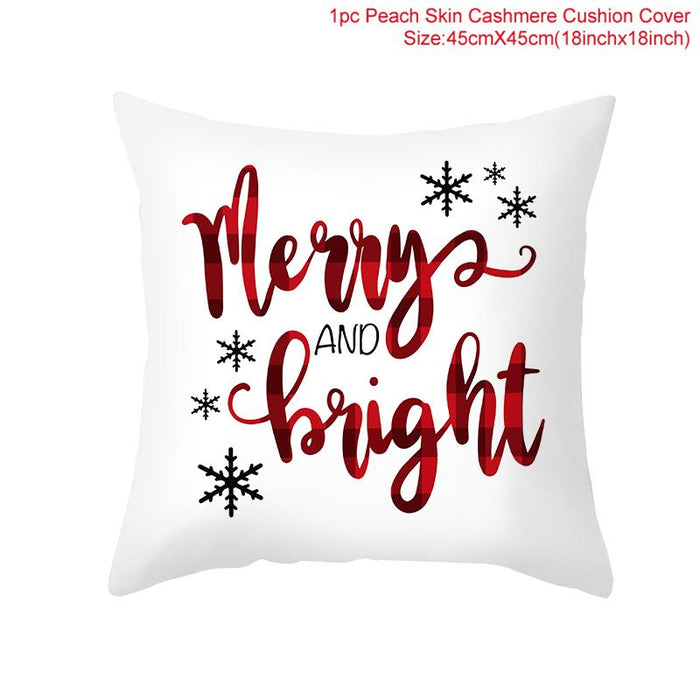 45cm Cushion Cover Christmas Decoration