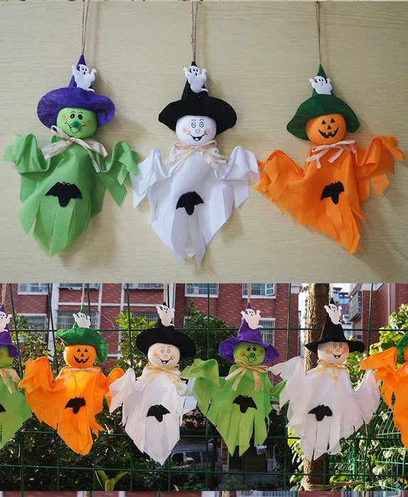 Halloween Pendant Bar Haunted House Scene Setting Props Pumpkin Ghost Decorations