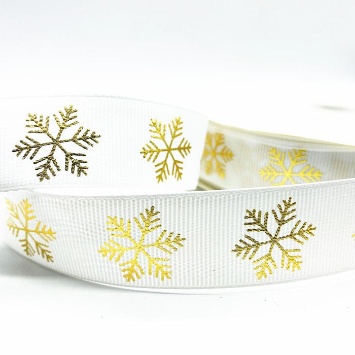 5yards 10mm 15mm 25mm Christmas Ribbon Printed