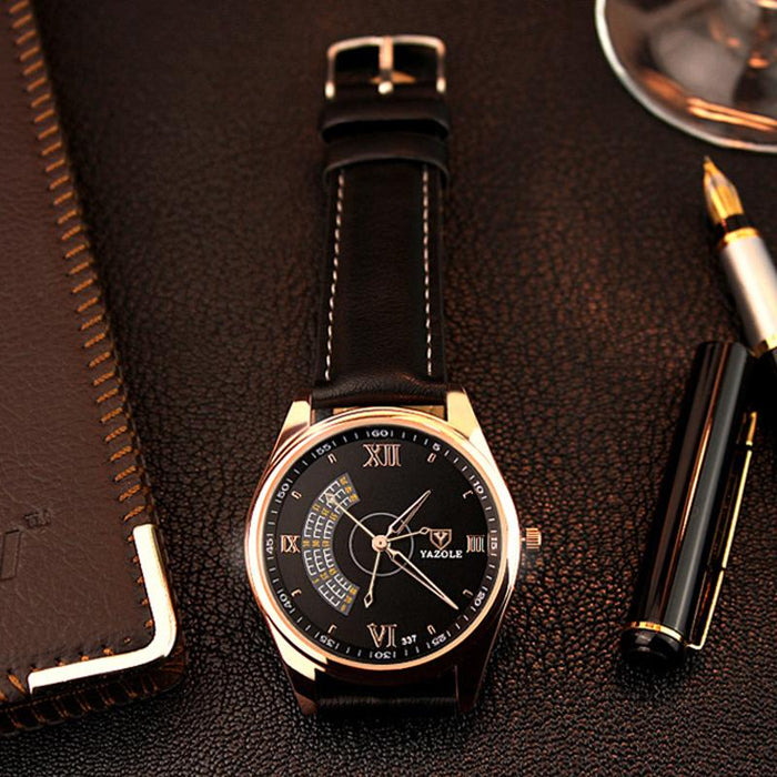 Yazole Watch Three Second Hands Version of High-end Business Designer Quartz Watches