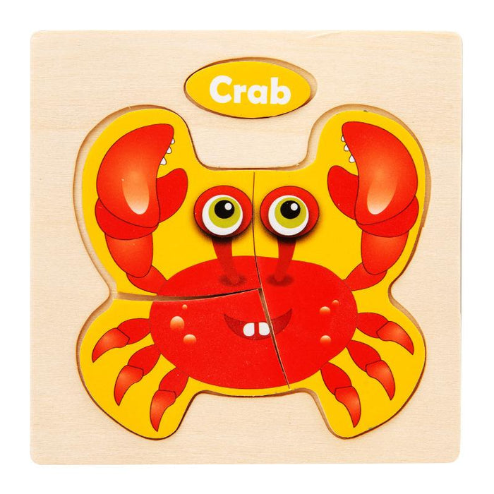 Children's Cartoon Animal Three-dimensional Puzzle Toy