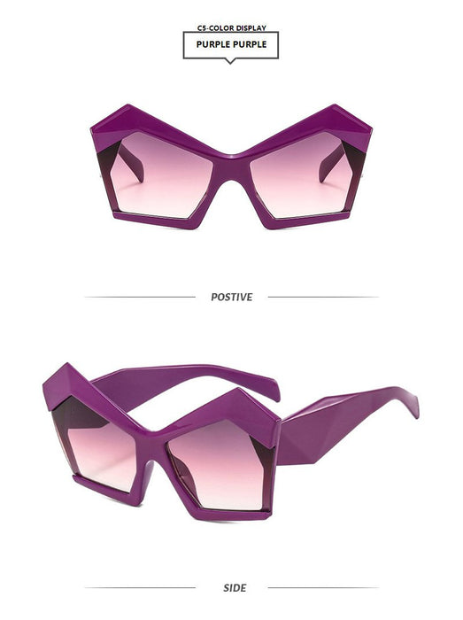 Trendy sunglasses, avant-garde Sunglasses