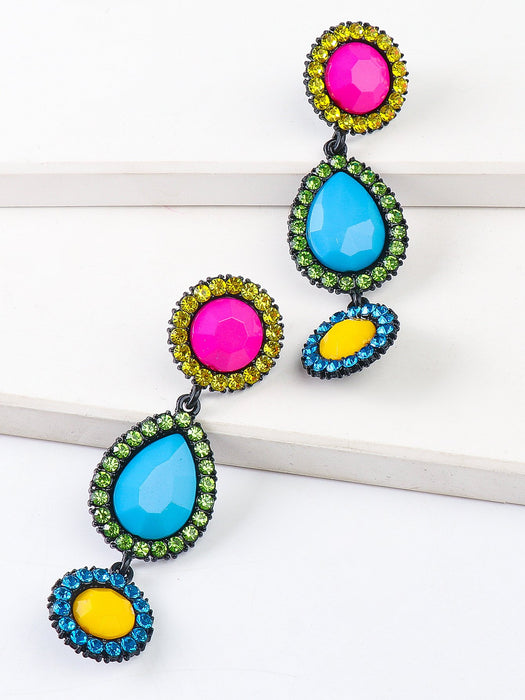 New Female Jewelry Teardrop Earrings Fashion Earrings Accessories