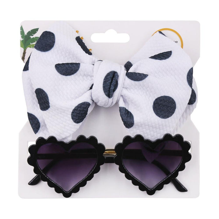 Children's Sunglasses Polyester Printed Hair Band