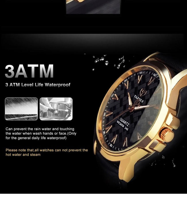 Famous Yazole Wrist Watch Men Wristwatch Male Clock Hodinky Quartz-watch