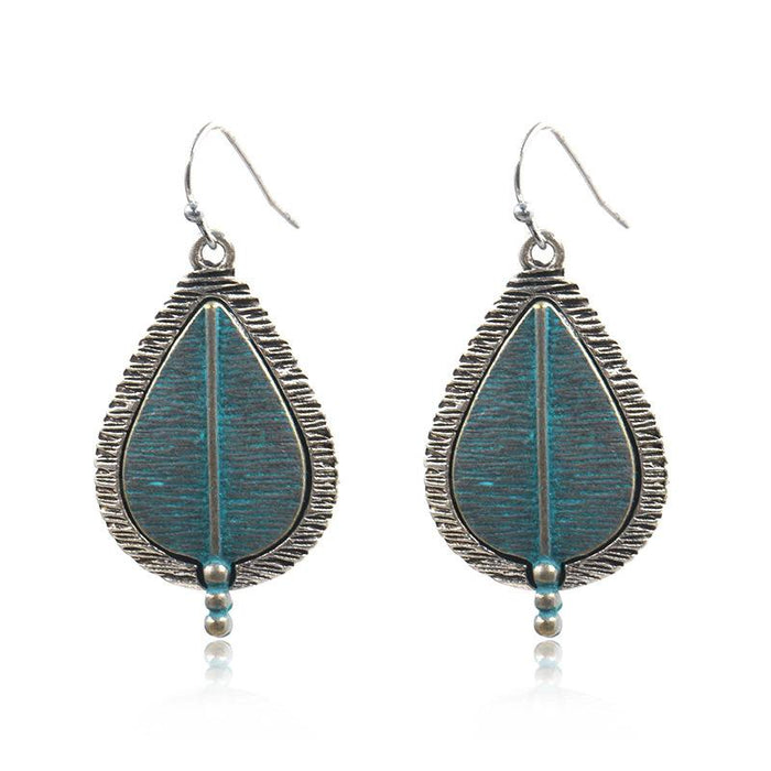 Vintage Fashion Drop Shaped Personalized Multi-layer Alloy Earrings