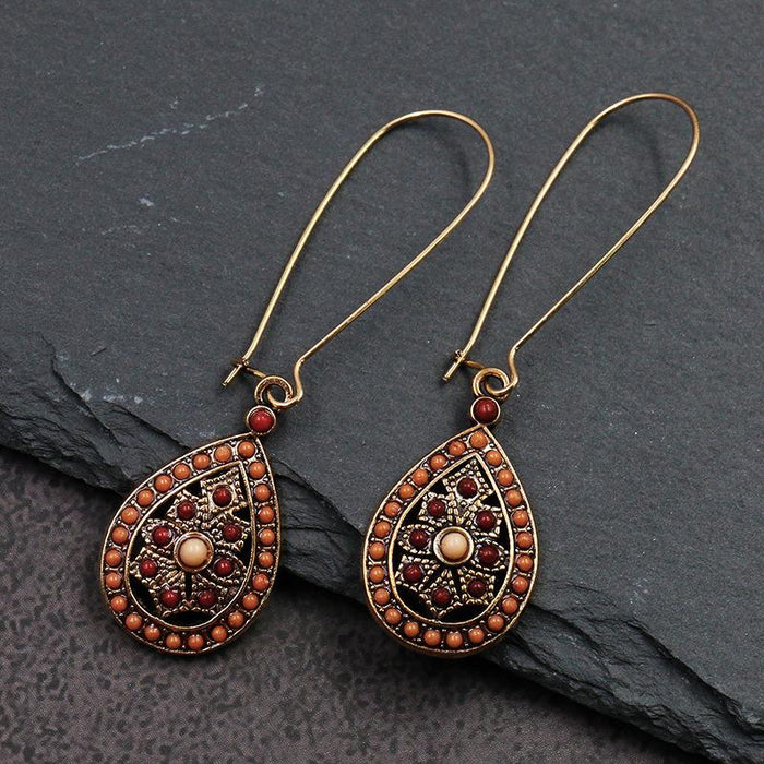 Boho Pop Drop Shape Earrings