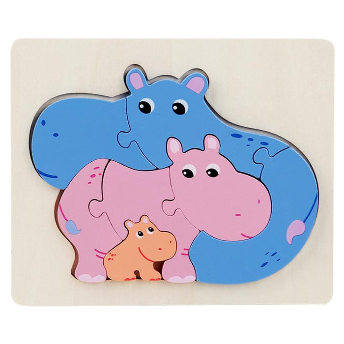 Children's Jigsaw Puzzle Wooden Toy