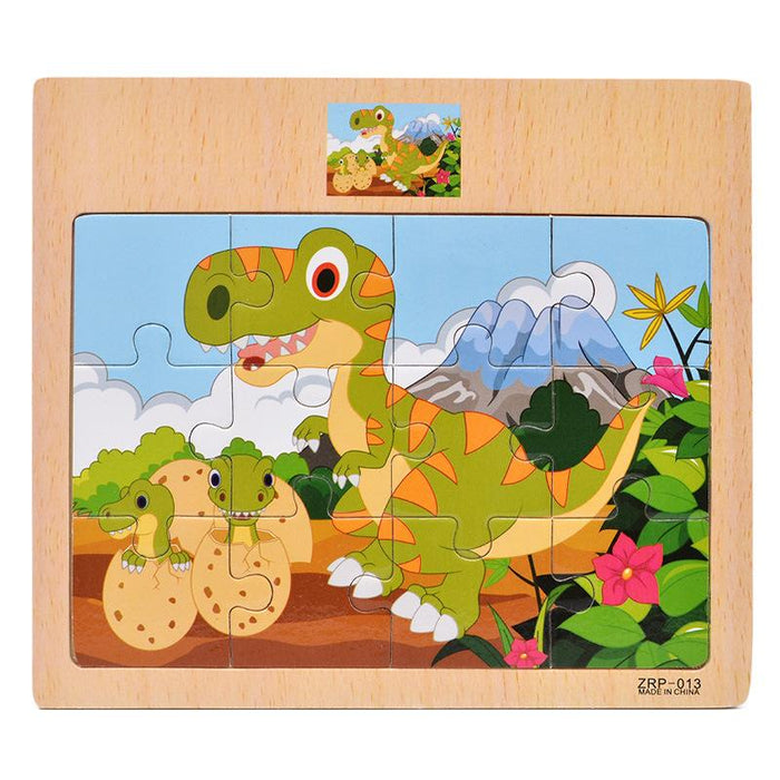 Children's Wooden Jigsaw Puzzle Puzzle Toy