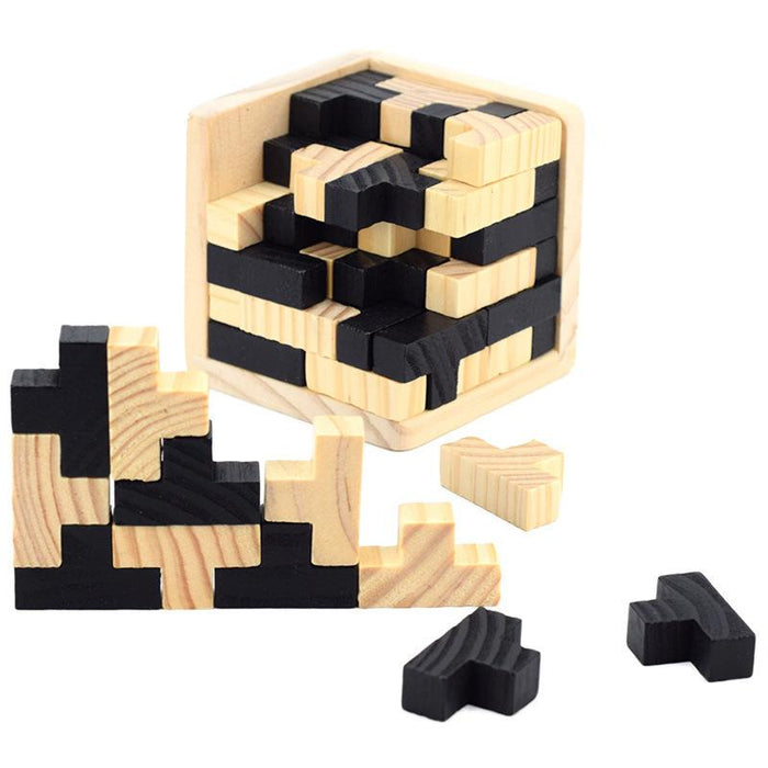 Educational Toys Wooden Luban Lock Building Block Toys