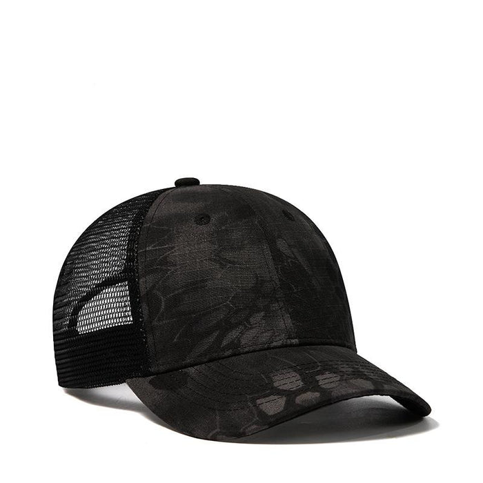 New Camouflage colourblock Baseball Cap Peaked Cap