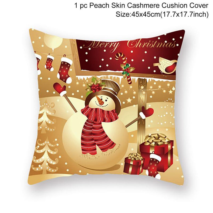 45cm Cushion Cover Christmas Decoration