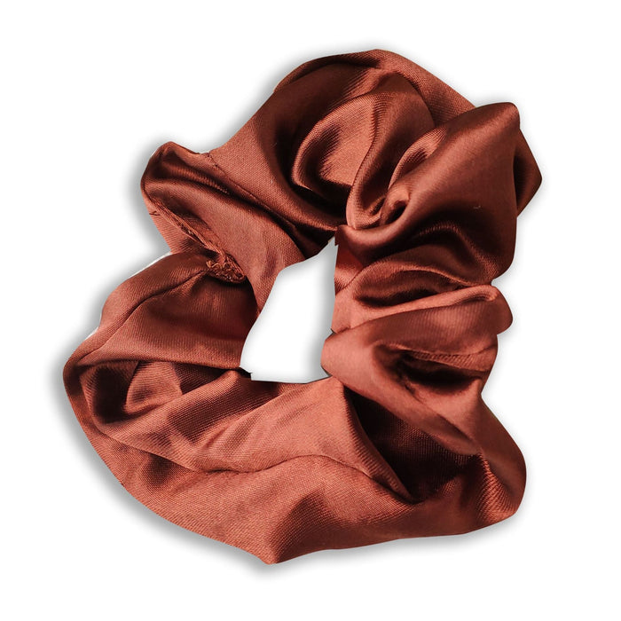 Multicolour Satin Cloth Loop Hair Tie Large Intestine Hair Loop