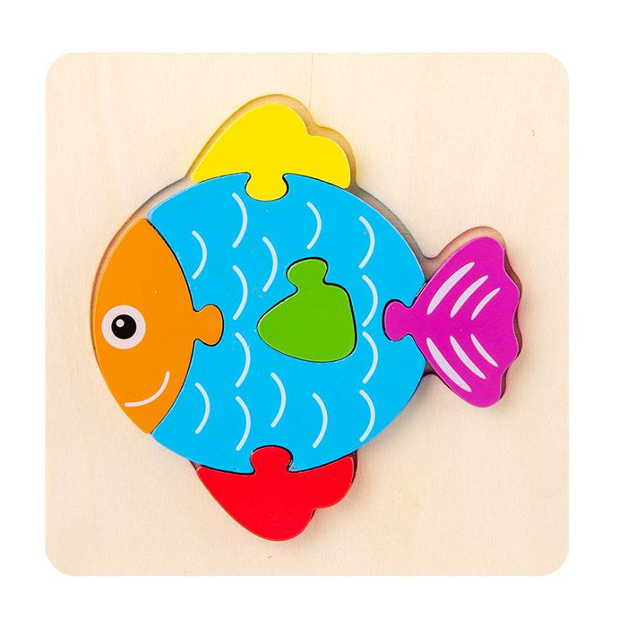 Children's Wooden 3D Puzzle Toy