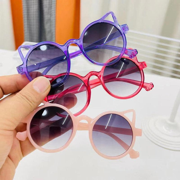 Children's Sunglasses round frame UV protection